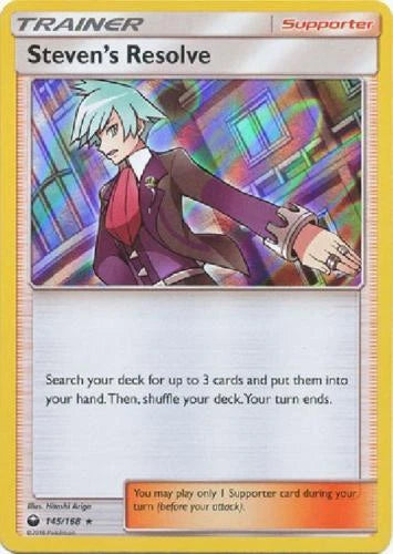 Steven´s Resolve - 145/168 - holo rare