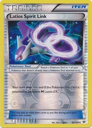 Latios Spirit Link - 85/108 - uncommon reverse holo