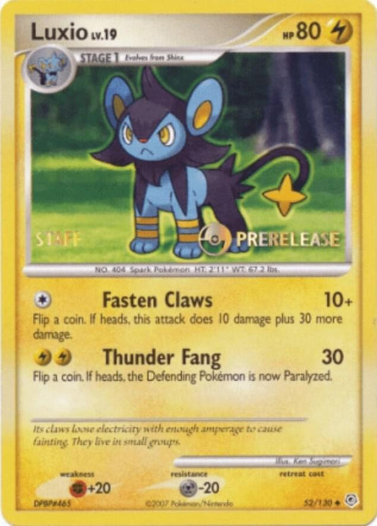 Luxio - 52/130 - Prerelease Staff