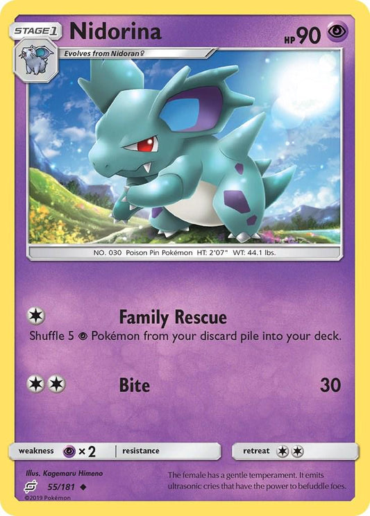 Nidorina - 55/181 - uncommon