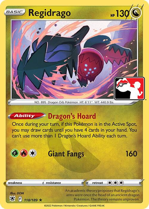 Regidrago - 118/189 - Rare - prize pack