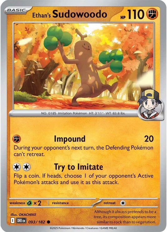 Ethan´s Sudowoodo - 093/182 - Common