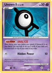 Unown [A] - 65/132 - Uncommon