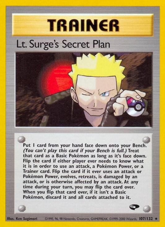 Lr. Surge´s Secret Plan - 107/12 - Rare