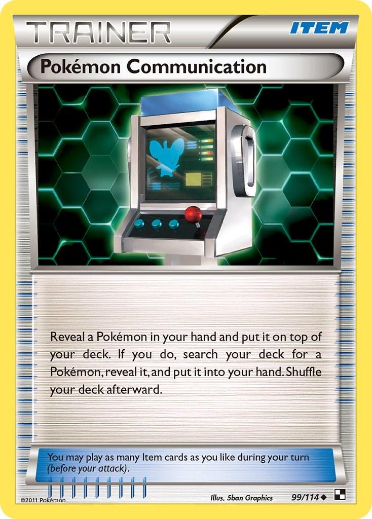 Pokémon Communication - 99/114 - uncommon