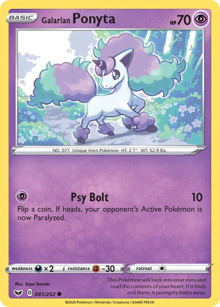 Galarian Ponyta - 081/202 - common