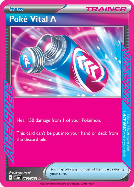 Poké Vital A - 062/064 - Ultra Rare