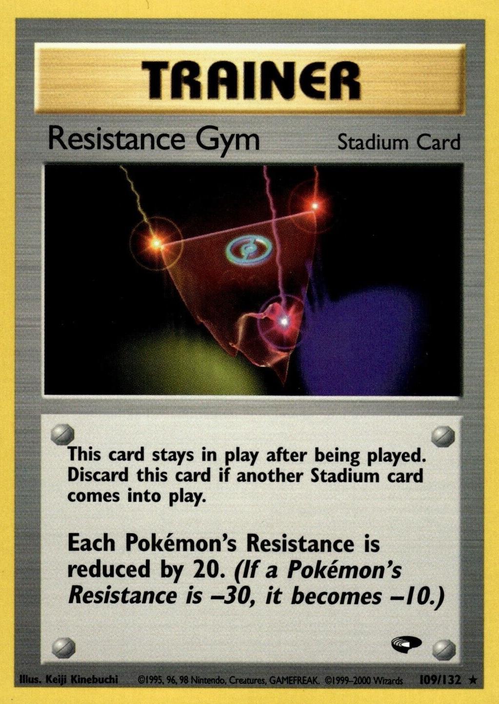 Resistance Gym - 109/132 - Rare