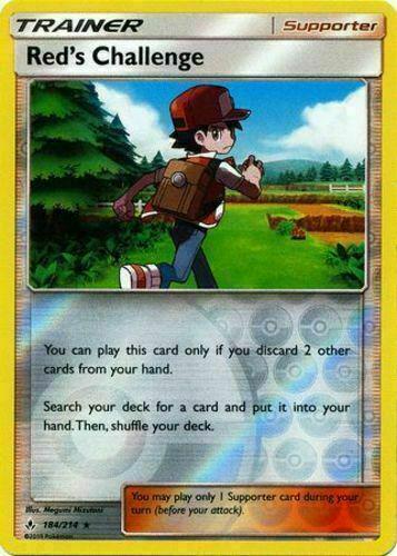 Red´s Challenge - 184/214 - rare reverse holo