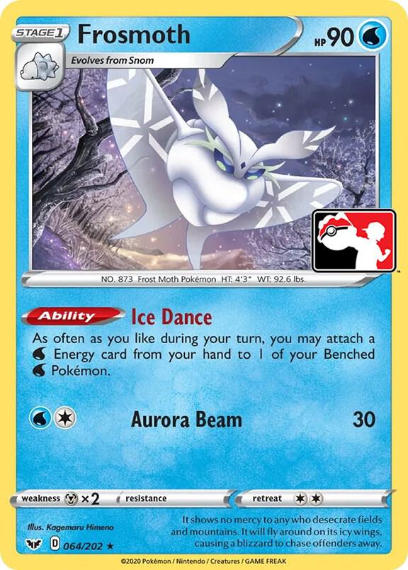 Frosmoth - 064/202 - rare prize pack