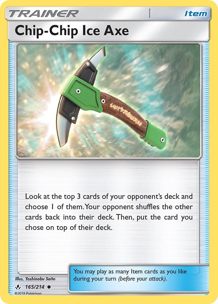 Chip-Chip Ice Axe - 165/214 - uncommon