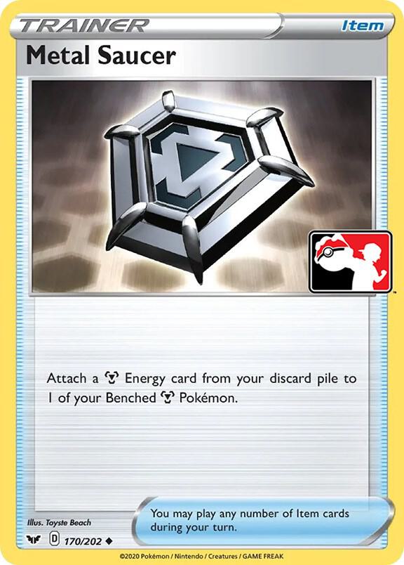 Metal Saucer - 170/202 - uncommon prize pack