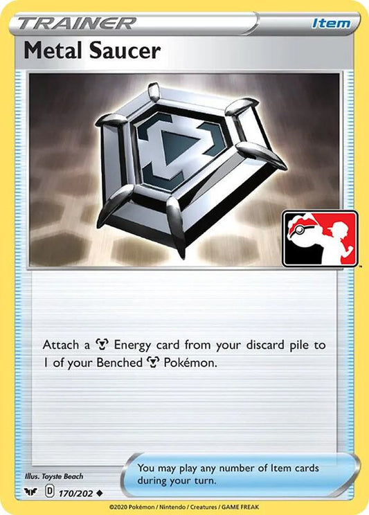 Metal Saucer - 170/202 - uncommon prize pack