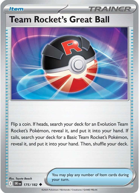 Team Rocket´s Great Ball - 175/182 - uncommon
