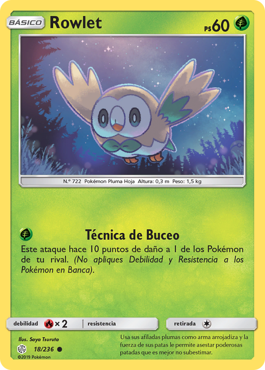 Rowlet - 18/236 - Common