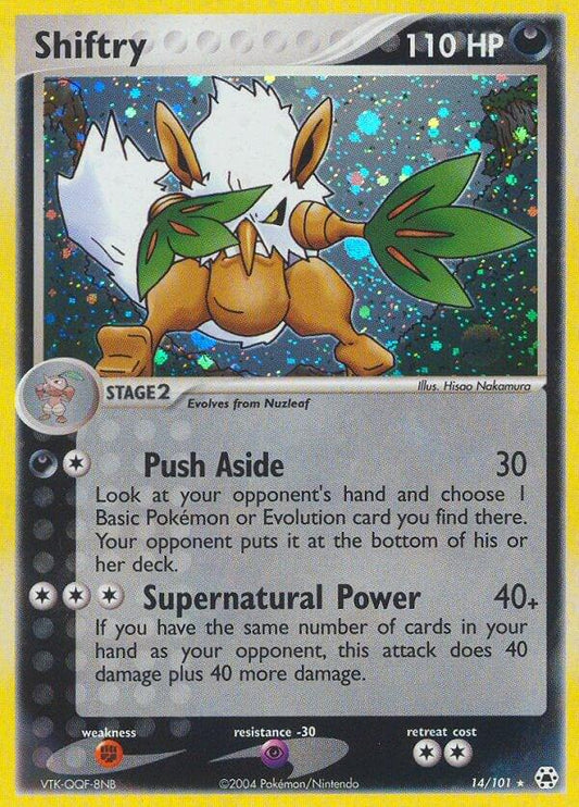 Shiftry - 14/101 - Holo rare