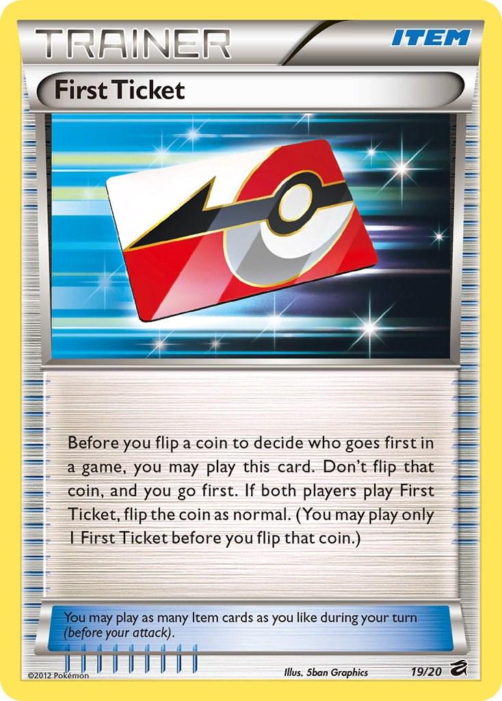 First Ticket - 19/20 - holo
