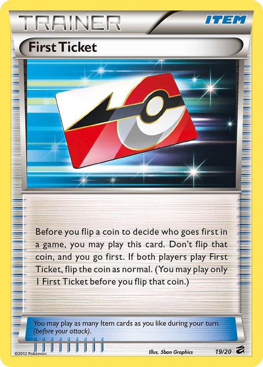 First Ticket - 19/20 - holo
