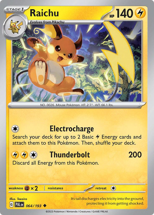 Raichu - 064/193 - Uncommon