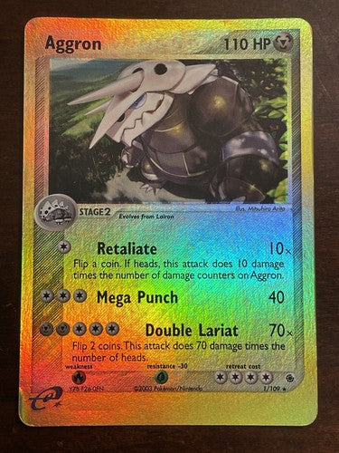 Aggron - 1/109 - Rare reverse