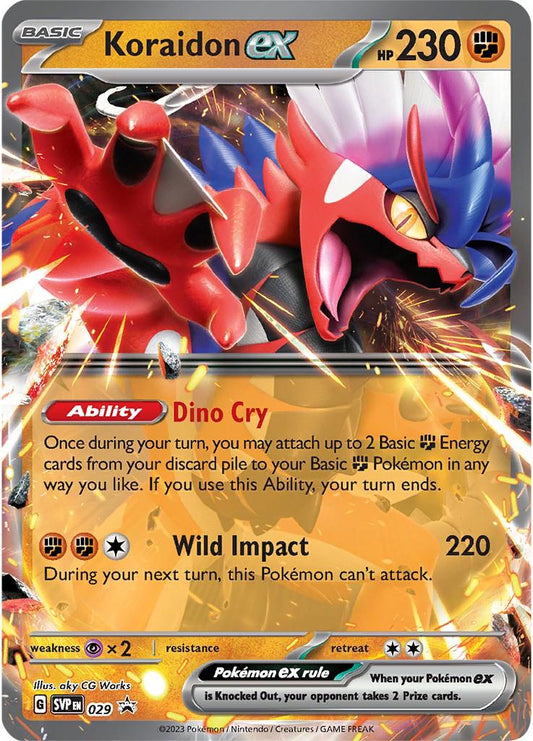 Koraidon ex - SVP029 - Promo