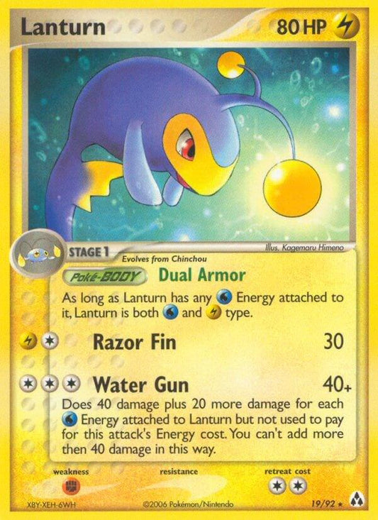 Lanturn - 19/92 - Rare