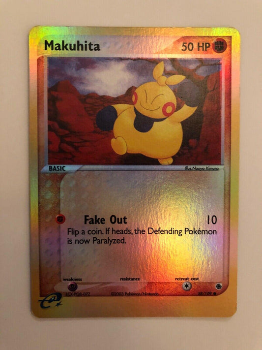 Makuhita - 58/109 - Common reverse