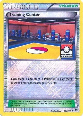 Training Center - 102/111 - uncommon league promo