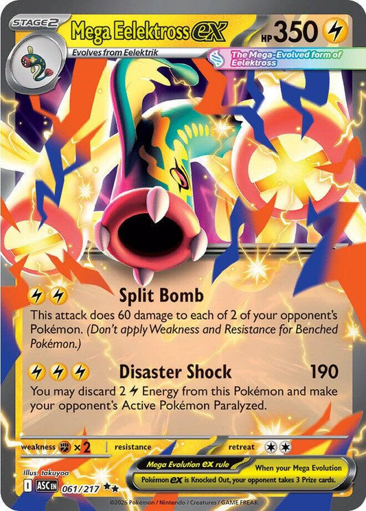 Mega Eelektross ex - 061/217 - Ultra Rare