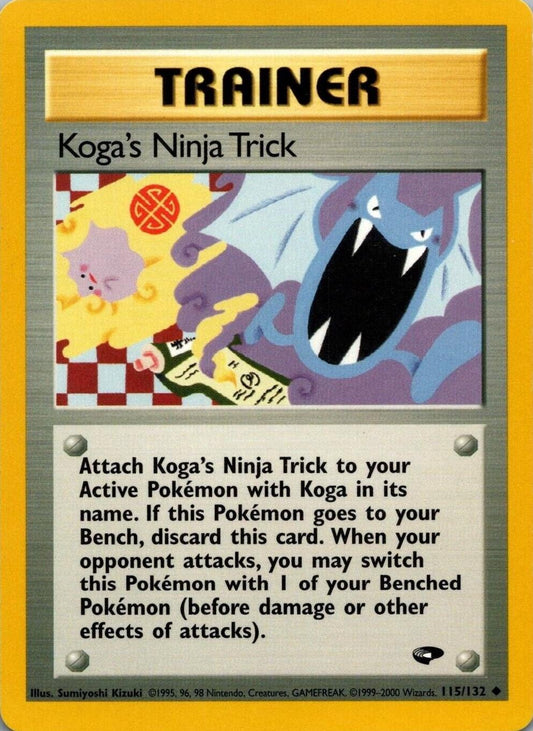 Koga´s Ninja Trick - 115/132 - Uncommon