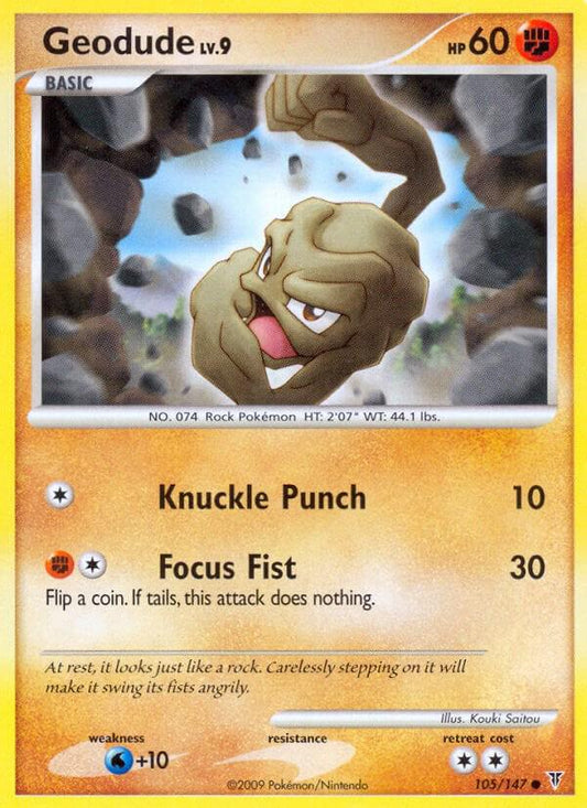 Geodude - 105/147 - Common