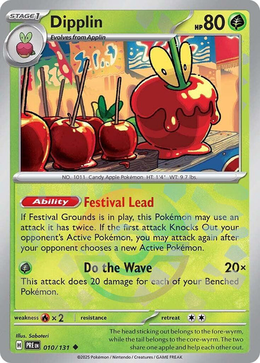 Dipplin - 010/131 - Pokeball holo uncommon