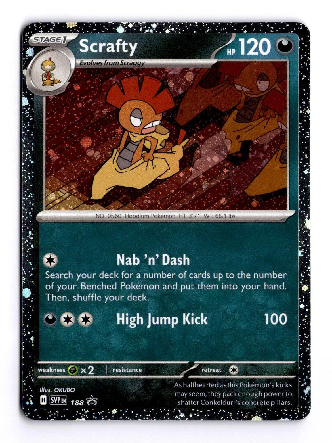 Scrafty - SVP188 - Holo promo