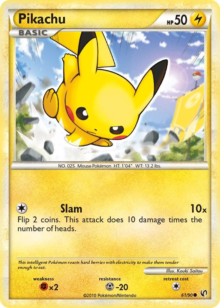 Pikachu - 61/90 - Common