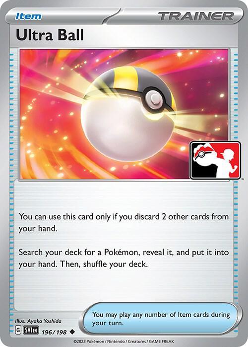 Ultra Ball - 196/198 - Uncommon Prize Pack