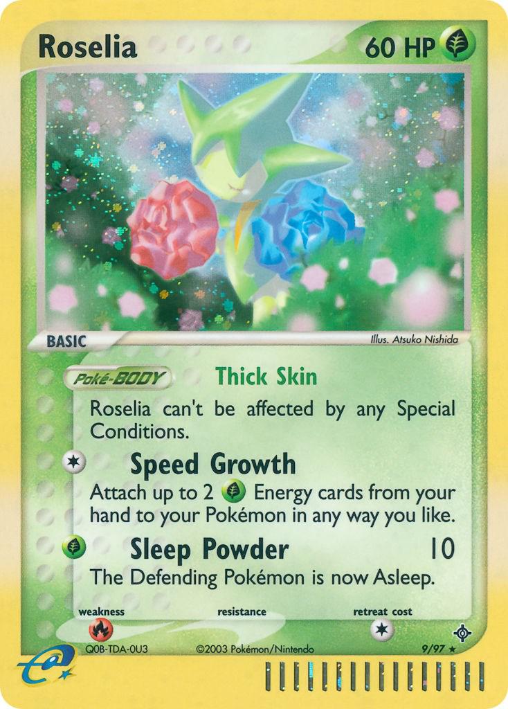 Roselia - 9/97 - Rare holo