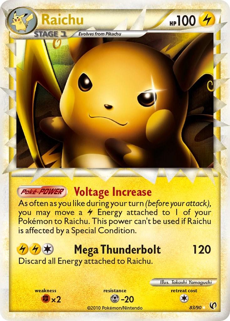 Raichu Prime - 83/90 - Ultra rare