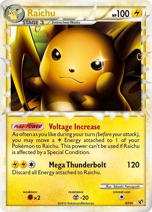 Raichu Prime - 83/90 - Ultra rare