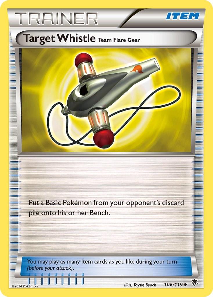 Target Whistle - 106/119 - uncommon