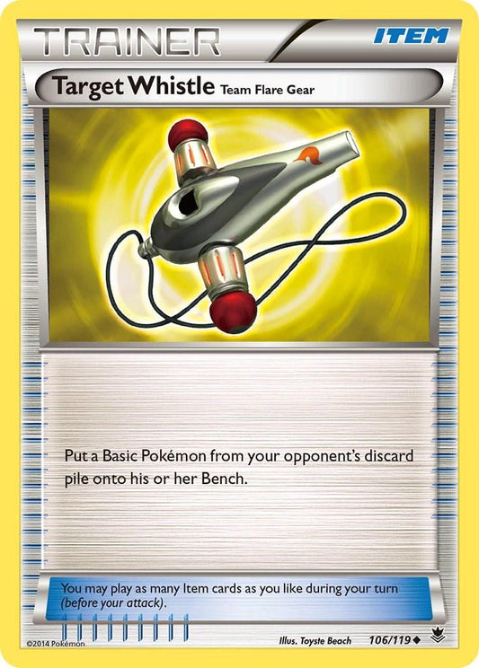 Target Whistle - 106/119 - uncommon