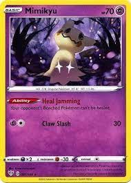 Mimikyu - 081/189 - Rare