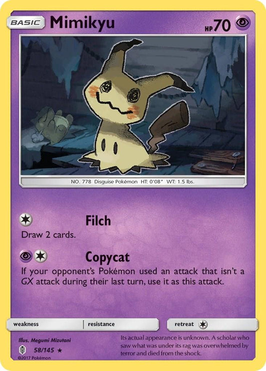 Mimikyu - 58/145 - Rare