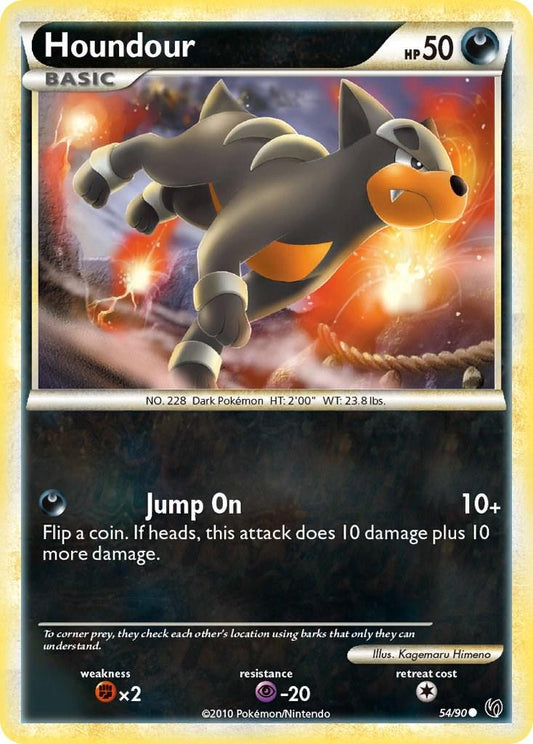Houndour - 54/90 - Common