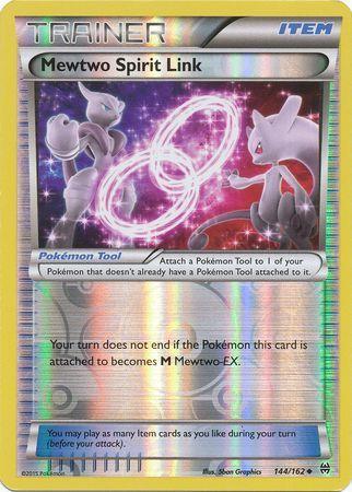 Mewtwo Spirit Link - 144/162 - uncommon reverse holo