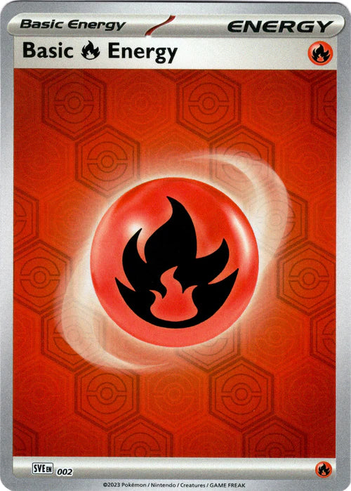 Basic Fire Energy - Reverse Holo