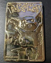 Pikachu [Gold Plated] #25 Pokemon Burger King