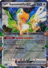 Squawkabilly Ex SVP160 Pokemon Promo