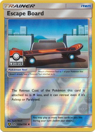 Escape Board - 122a/156 - uncommon league promo