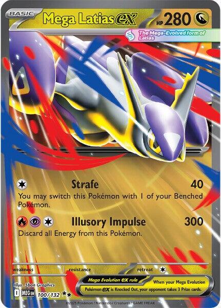 Mega Latias Ex - 100/132 - Ultra Rare