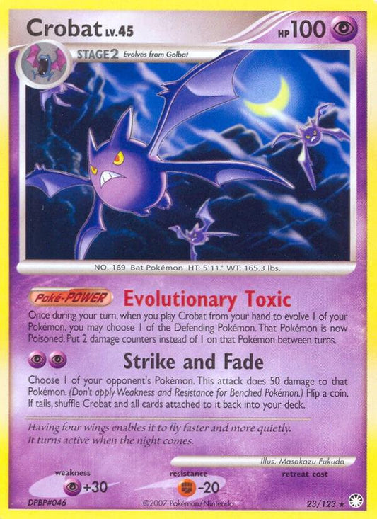 Crobat - 23/123 - Rare
